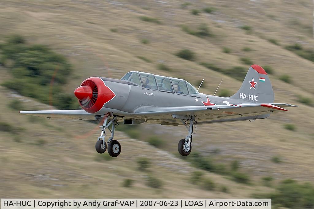 HA-HUC, Bacau Yak-52 C/N 855509, Yakovlev 12