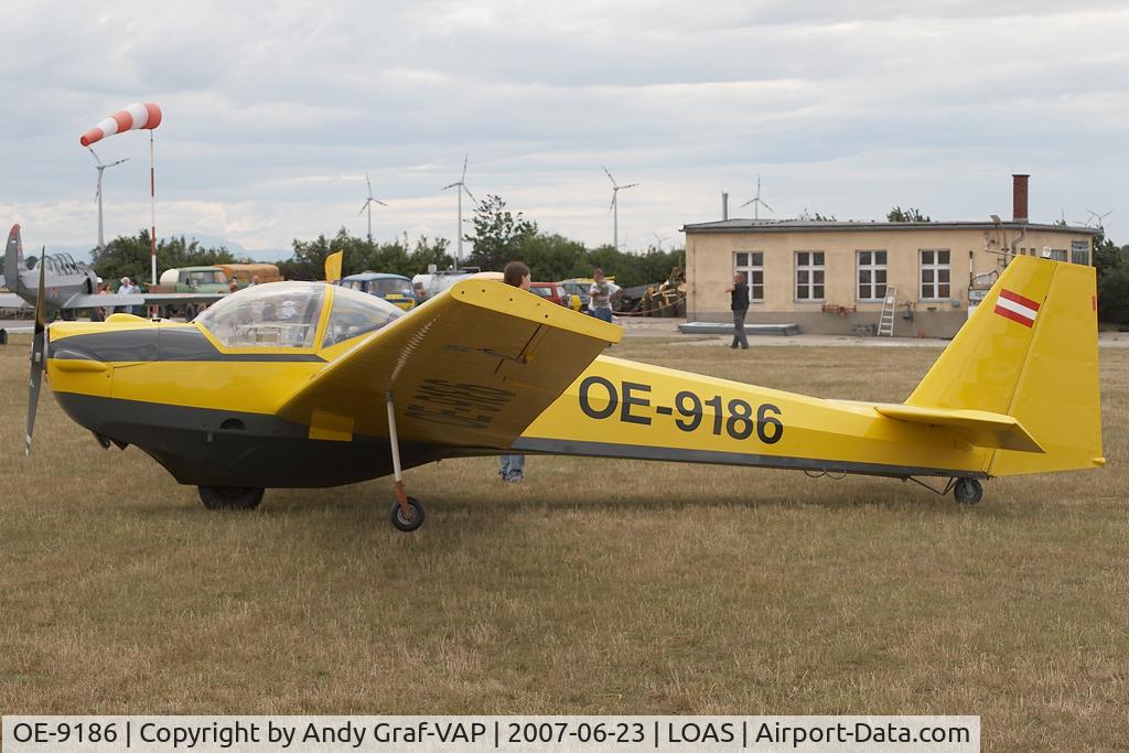OE-9186, Scheibe SF-25C Falke C/N 44309, Scheibe SF25C Falke