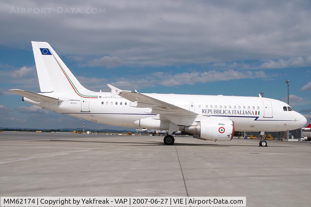 MM62174, 2000 Airbus ACJ319 (A319-115/CJ) C/N 1157, Italian Air Force Airbus 319