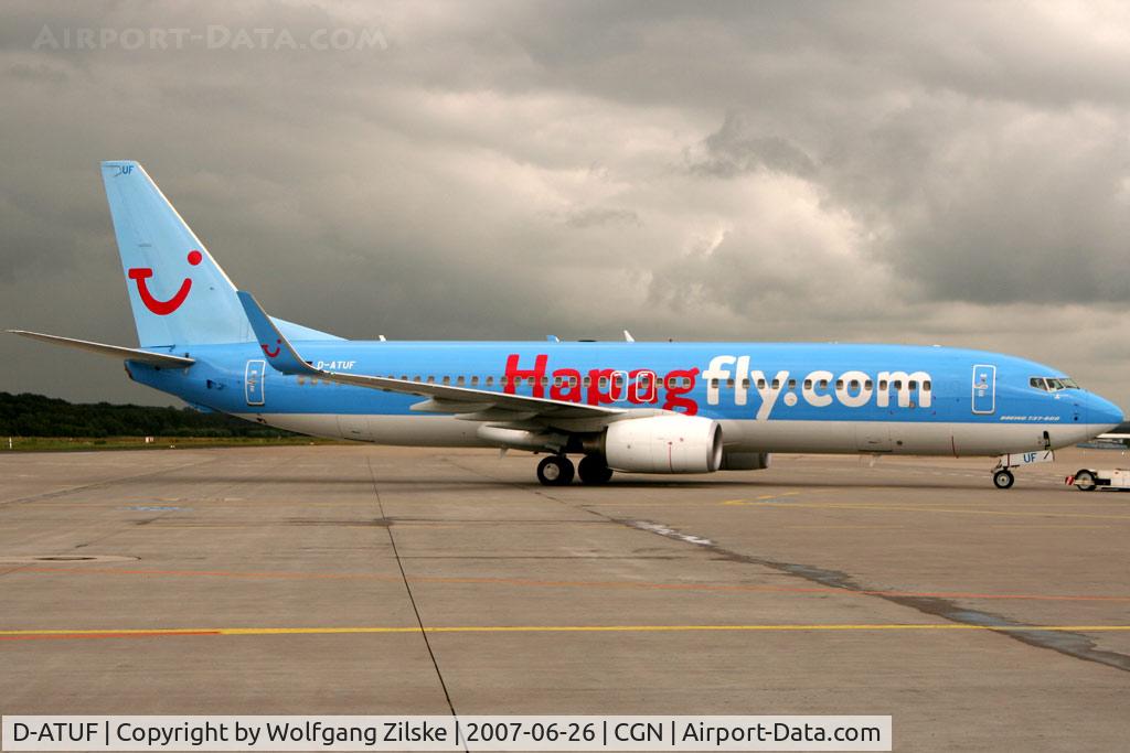 D-ATUF, 2006 Boeing 737-8K5 C/N 34687, visitor