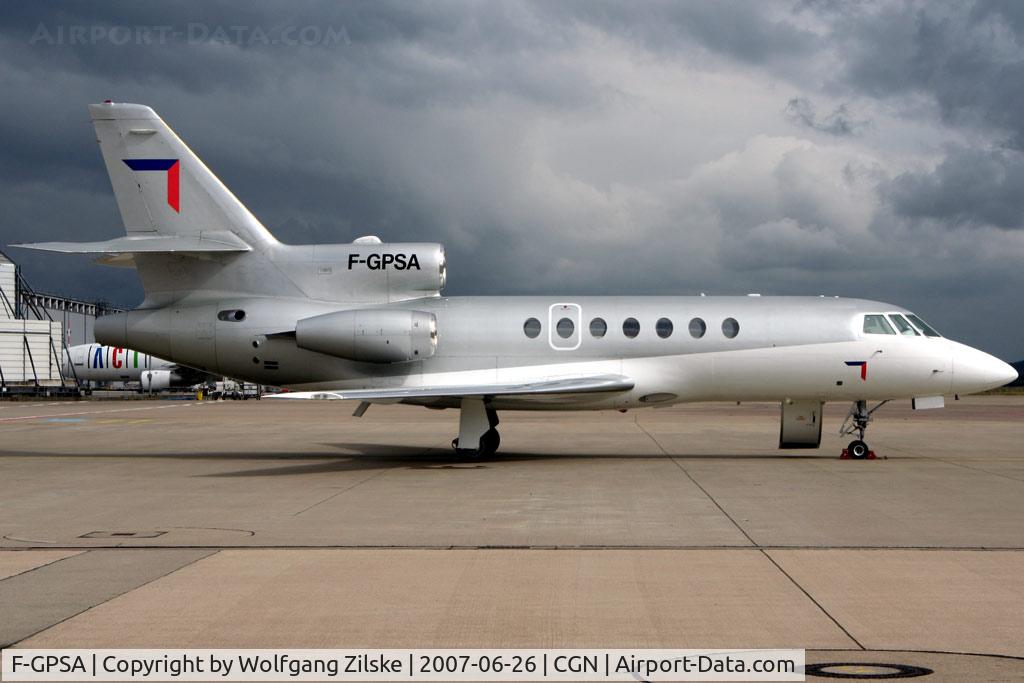 F-GPSA, 1983 Dassault Falcon 50 C/N 123, visitor