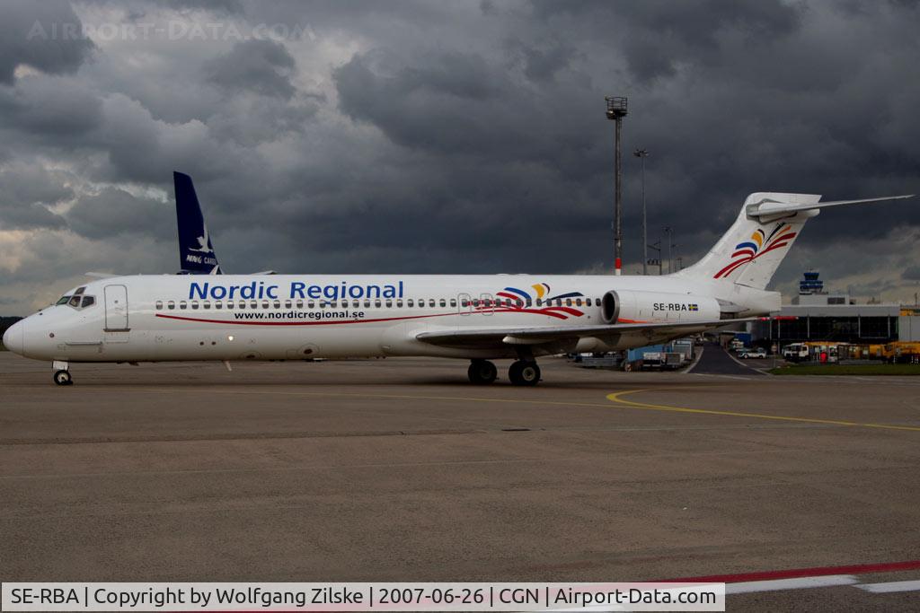 SE-RBA, 1987 McDonnell Douglas MD-87 (DC-9-87) C/N 49403, visitor