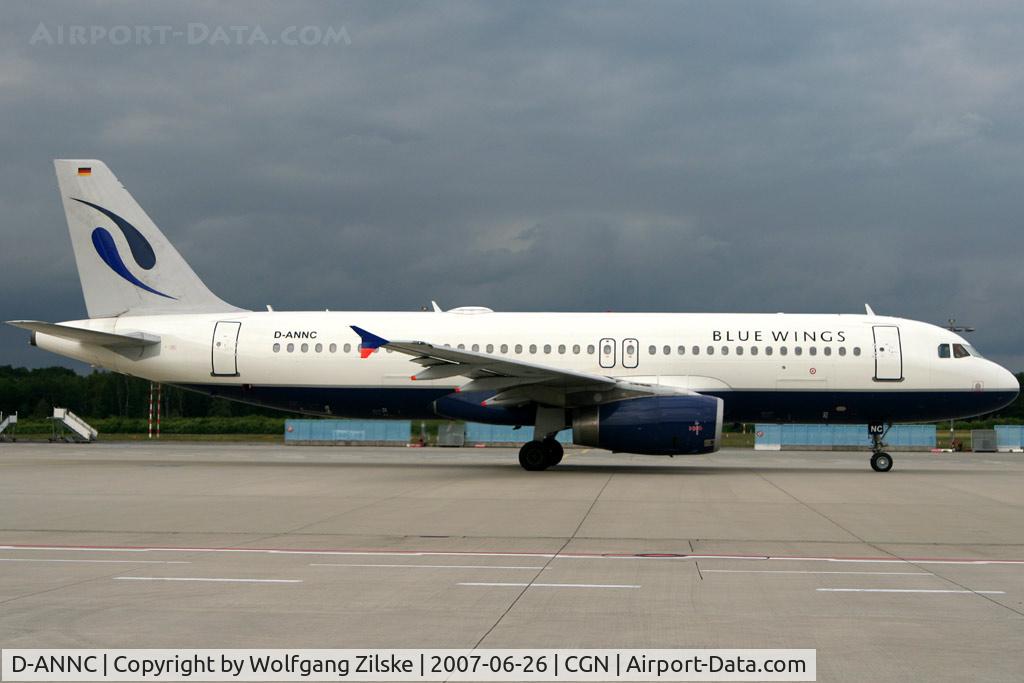 D-ANNC, 2000 Airbus A320-232 C/N 1257, visitor