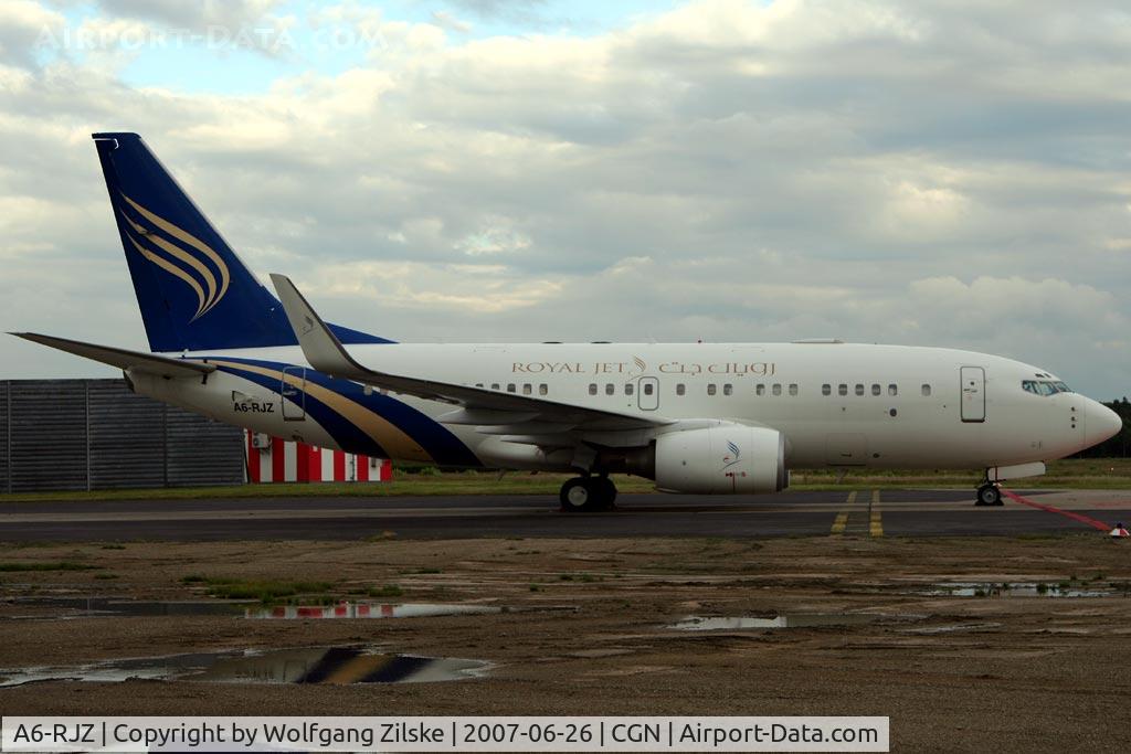A6-RJZ, 1999 Boeing 737-7Z5 BBJ C/N 29269, visitor