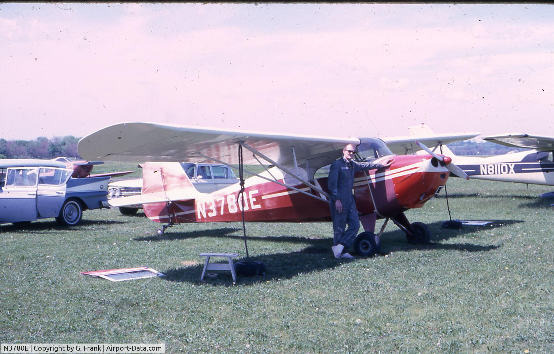N3780E, 1947 Aeronca 11AC Chief C/N 11AC-511, Taken in mid 60,s