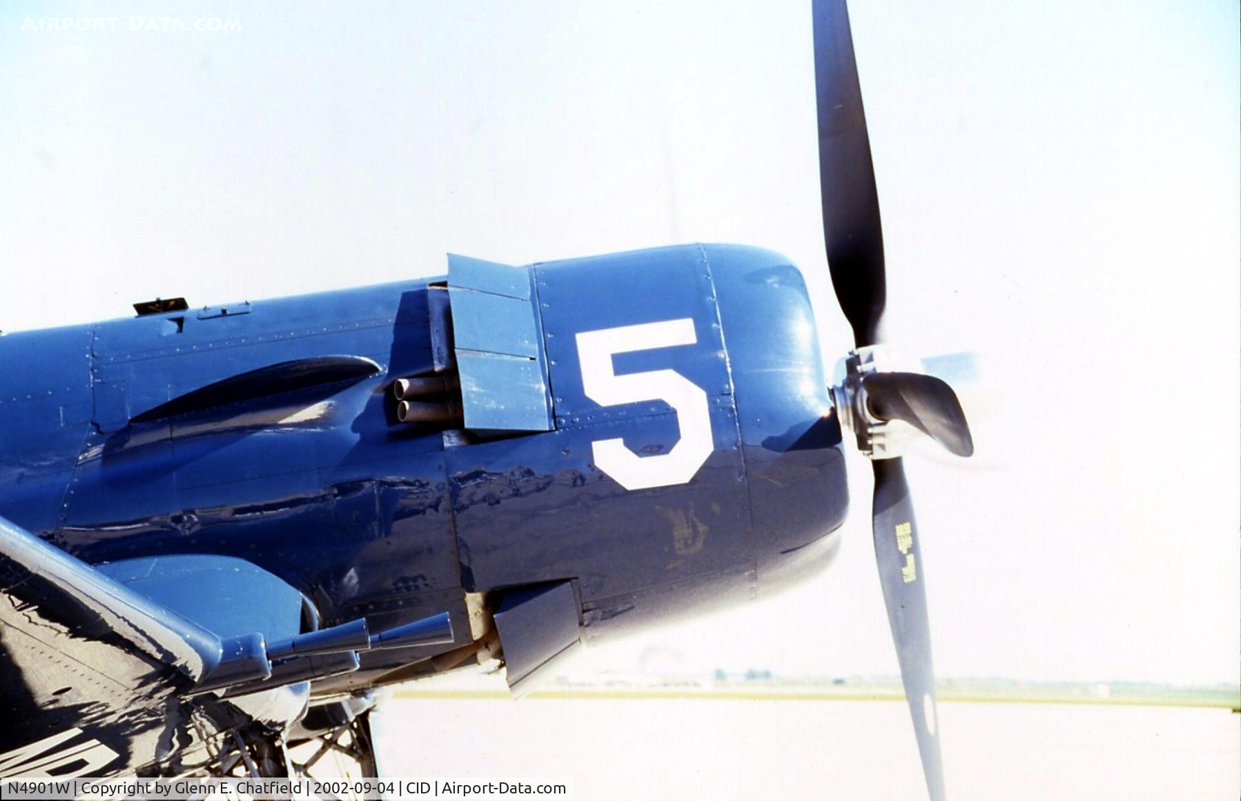 N4901W, 1951 Vought F4U-5NL Corsair C/N Not found (Bu124560), The Hog Nose