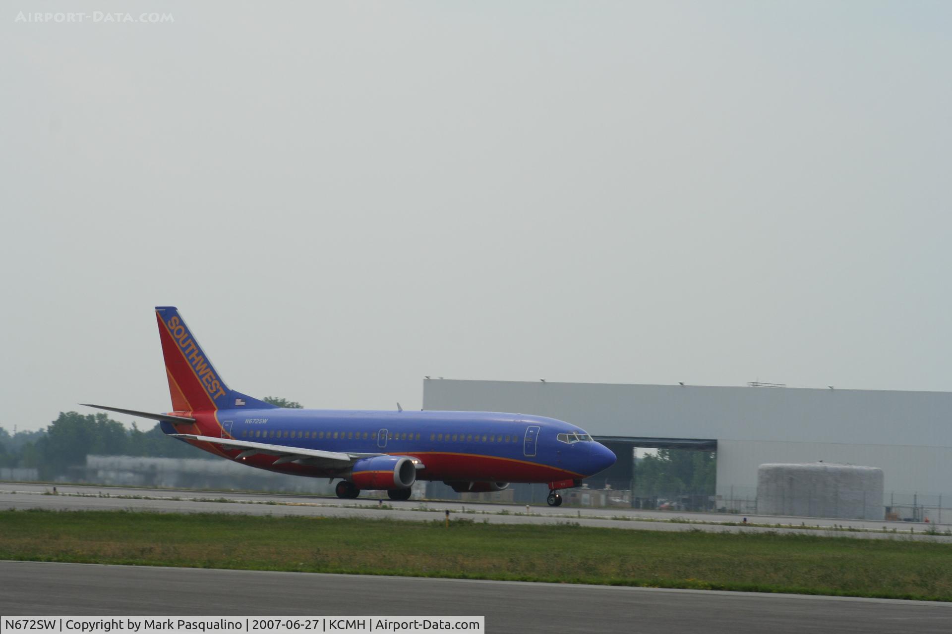 N672SW, 1986 Boeing 737-3Q8 C/N 23406, Boeing 737-300