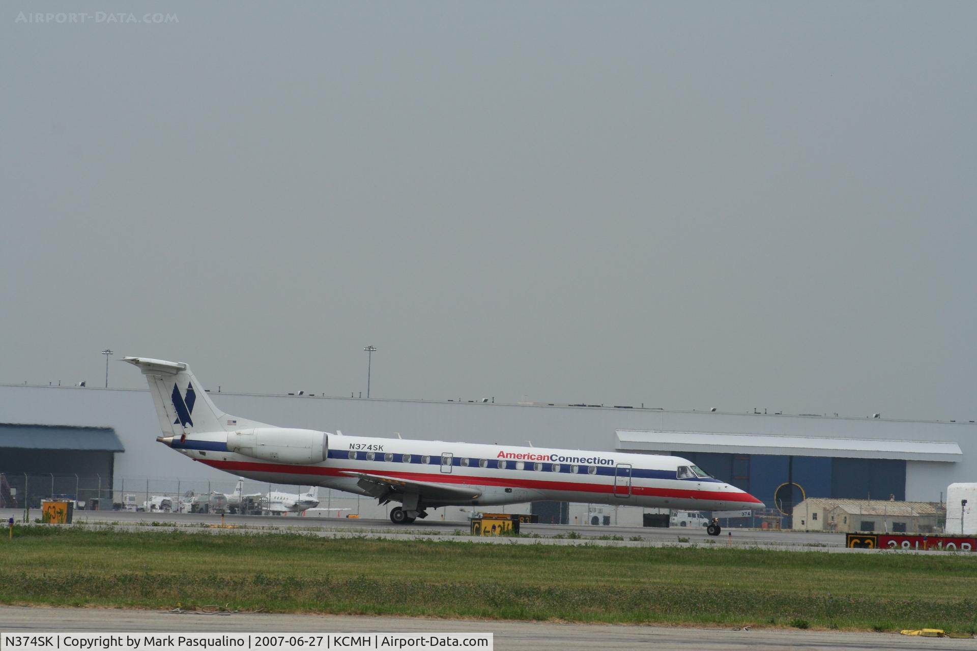 N374SK, 2001 Embraer ERJ-140LR (EMB-135KL) C/N 145544, EMB-135KL