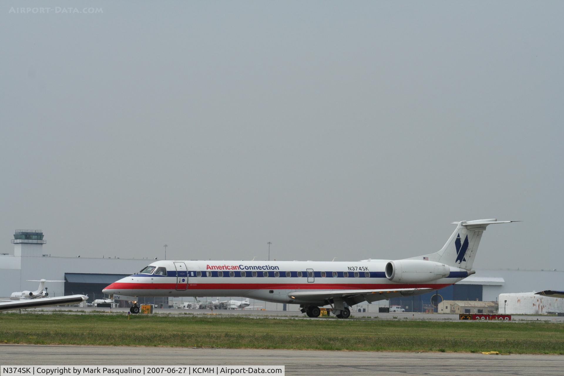 N374SK, 2001 Embraer ERJ-140LR (EMB-135KL) C/N 145544, EMB-135KL