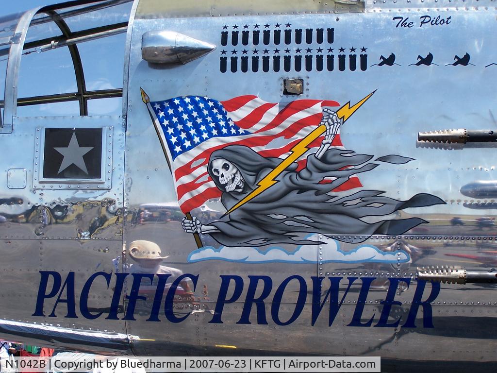 N1042B, 1944 North American B-25N Mitchell C/N 108-35148, Port side Nose Art
