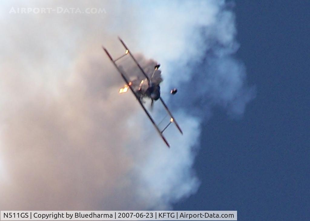N511GS, 1993 Steen Skybolt 300 C/N HR30091001, In Action