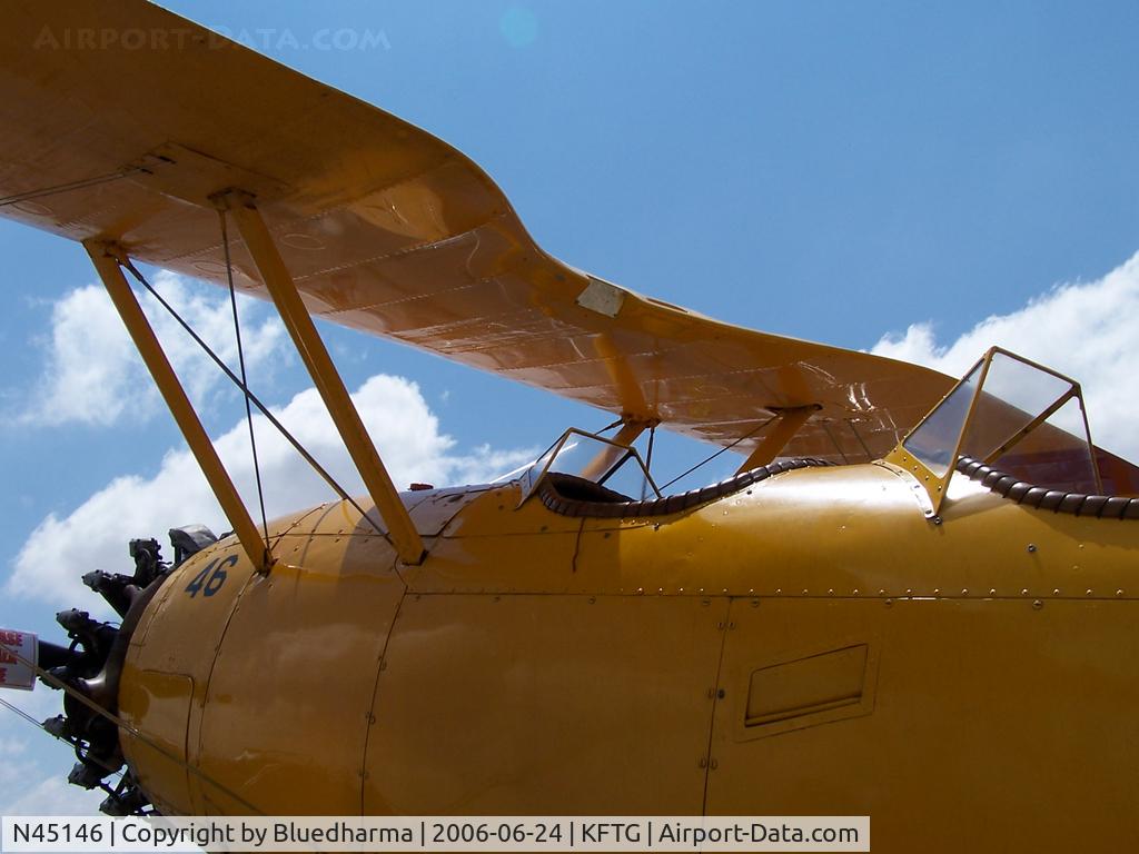 N45146, 1940 Naval Aircraft Factory N3N-3 C/N 4393, Port side view