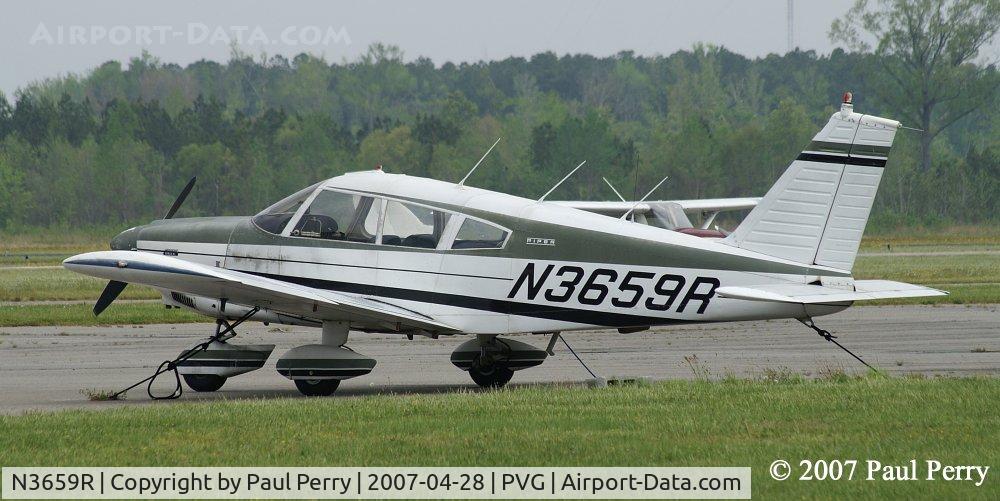 N3659R, 1970 Piper PA-28-180 Cherokee C/N 28-5762, Yet another long distance visitor?