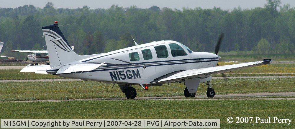 N15GM, 1995 Beech A36 Bonanza 36 C/N E2977, Loaded up and headed out