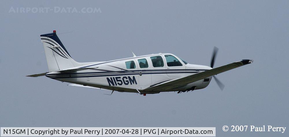 N15GM, 1995 Beech A36 Bonanza 36 C/N E2977, Up up and away