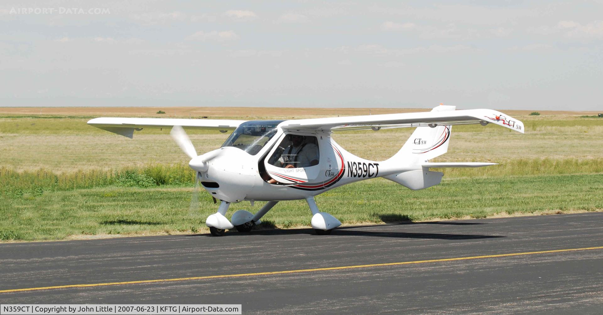 N359CT, 2007 Flight Design CTSW C/N 07-03-08, One of several Sport Aviation Planes at EAA Fly-In Front Range