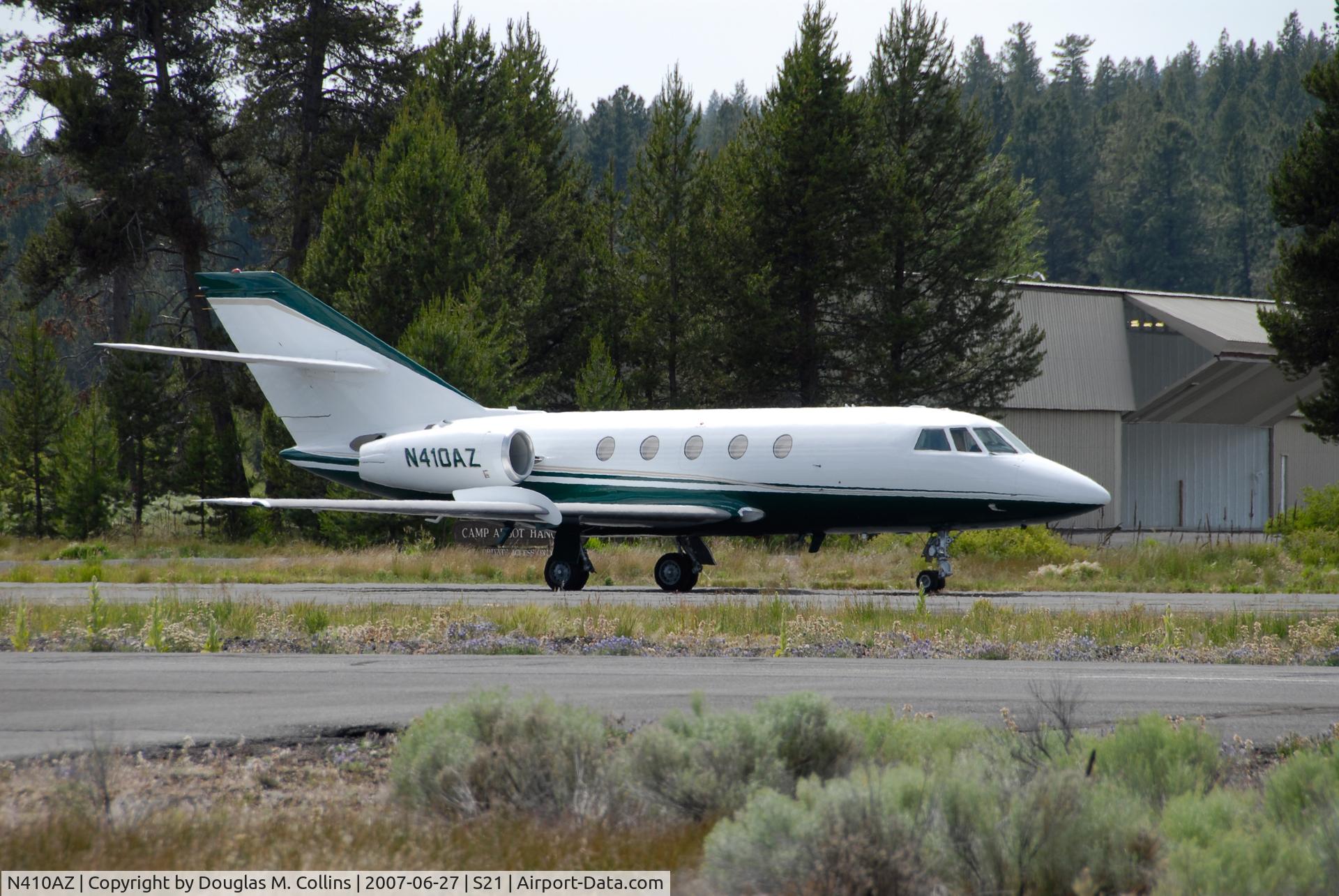 N410AZ, 1981 Dassault Falcon (Mystere) 20F-5 C/N 410, Photographed at Sunriver, Oregon on 6/27/2007