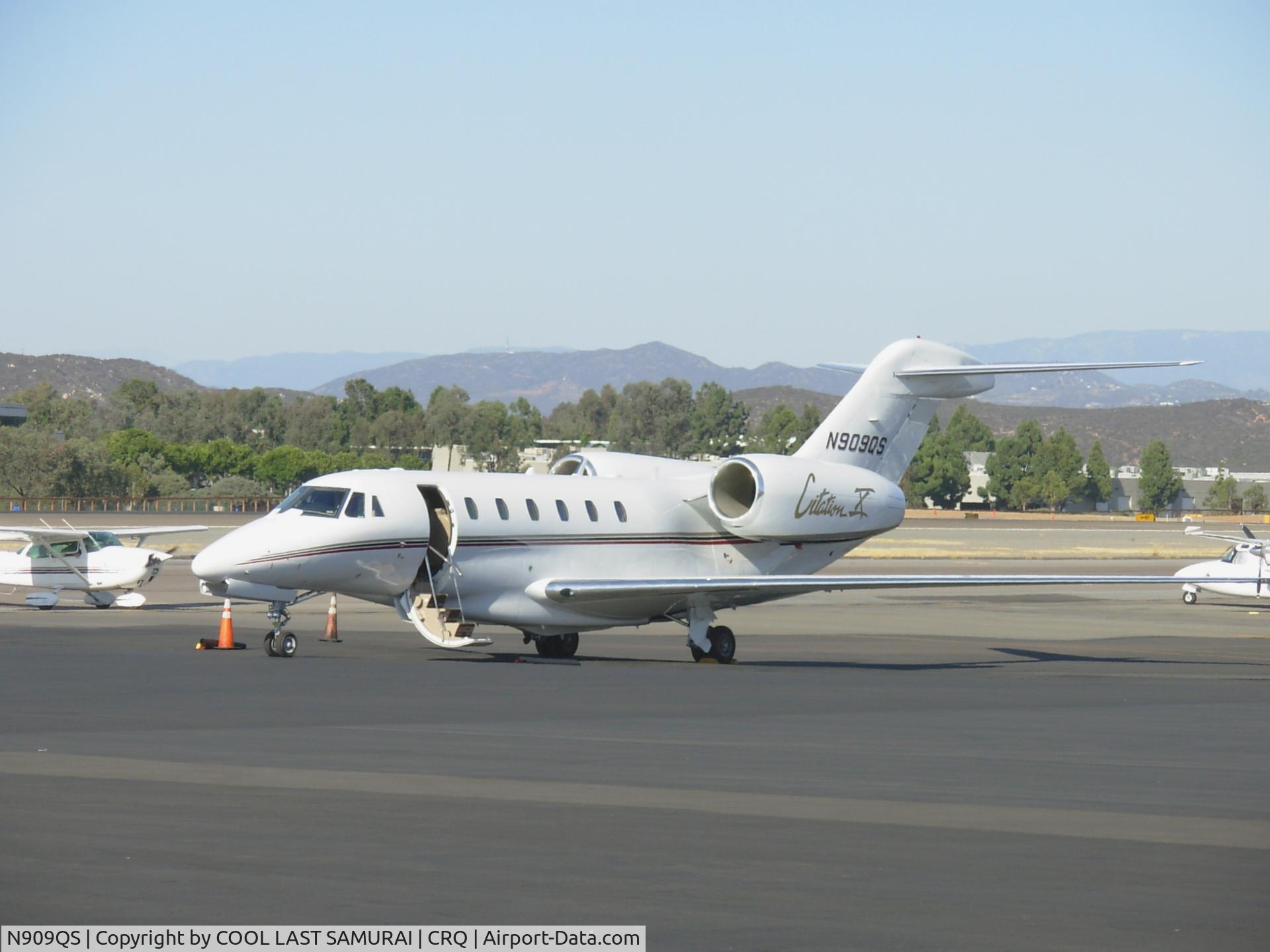 N909QS, 1996 Cessna 750 Citation X Citation X C/N 750-0009, at CRQ