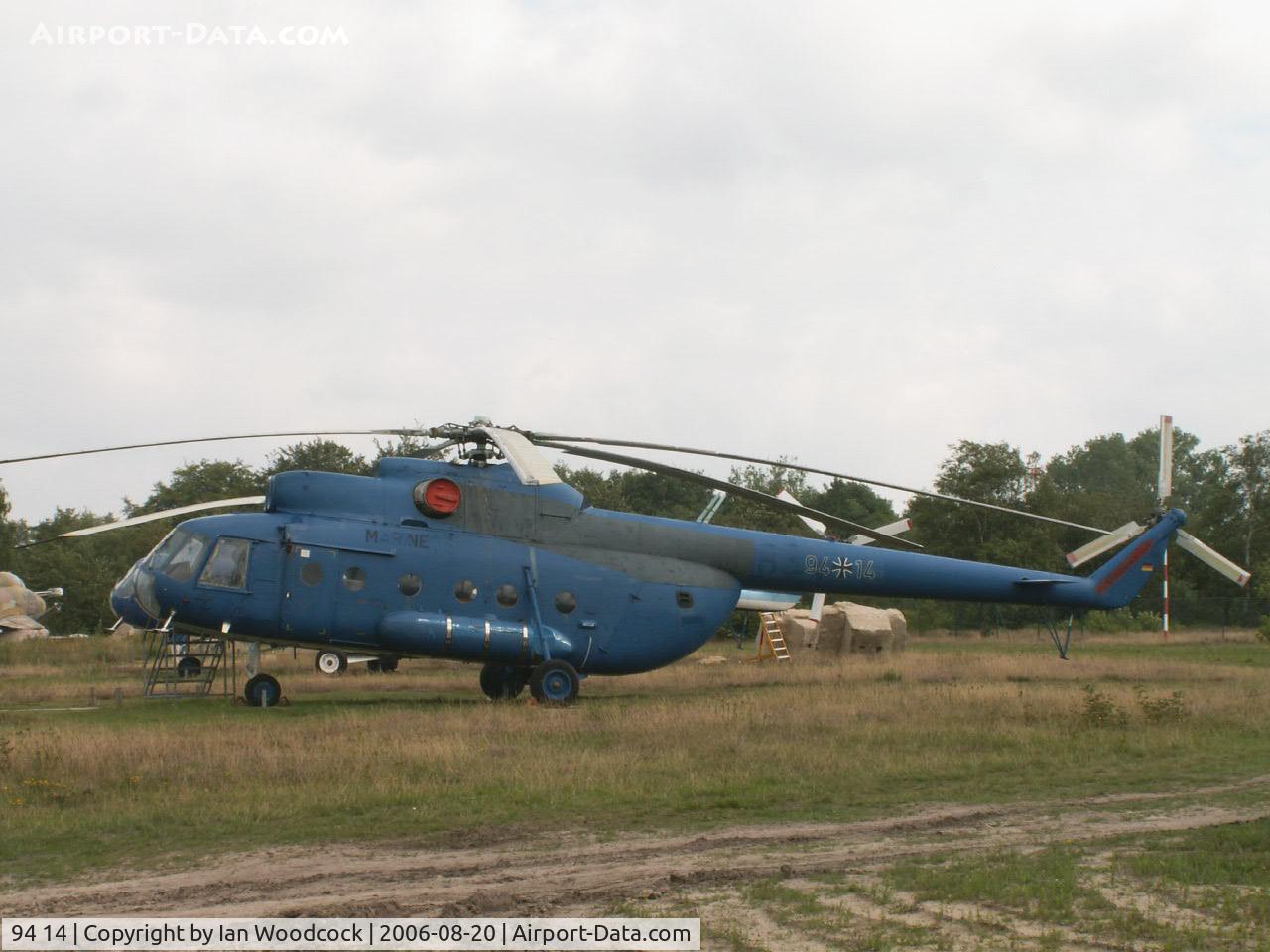 94 14, Mil Mi-8TB Hip C/N 10575, Mil Mi-8TB/Preserved Nordholz Aeronauticum