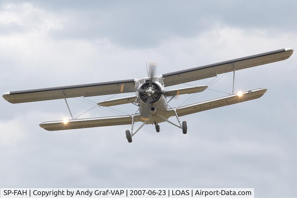 SP-FAH, Antonov An-2 C/N 1G233-22, AN 2