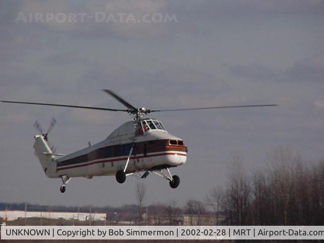 UNKNOWN, , Midwest Helicpoters S58 - first flight after an unscheduled turbine replacement at Marysville, OH.