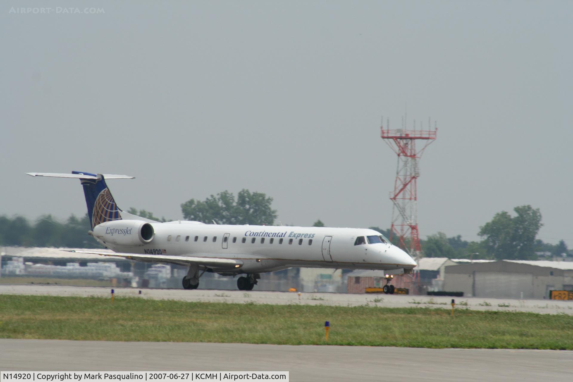 N14920, 2001 Embraer ERJ-145LR (EMB-145LR) C/N 145380, EMB-145LR