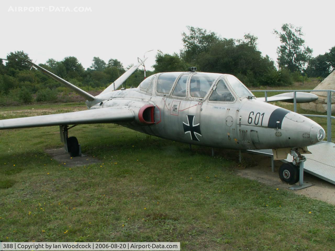 388, Fouga CM-170R Magister C/N 388, Fouga CM-170R/Preserved Nordholz Aeronauticum (marked as SC+601)