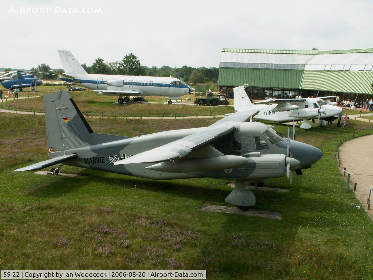 59 22, Dornier Do-28D-2 Skyservant C/N 4197, Dornier Do.28 D-2/Preserved Nordholz Aeronauticum