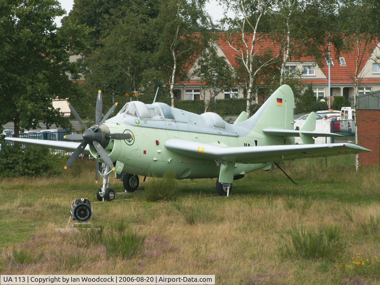 UA 113, Fairey Gannet AS.4 C/N F9395, Fairey Gannet AS.4/Preserved Nordholz Aeronauticum