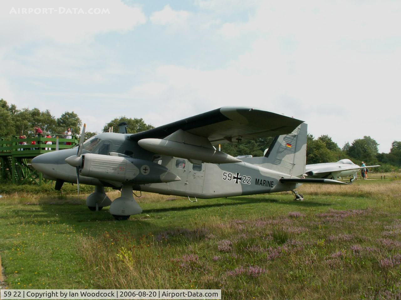 59 22, Dornier Do-28D-2 Skyservant C/N 4197, Dornier Do.28 D-2/Preserved Nordholz Aeronauticum