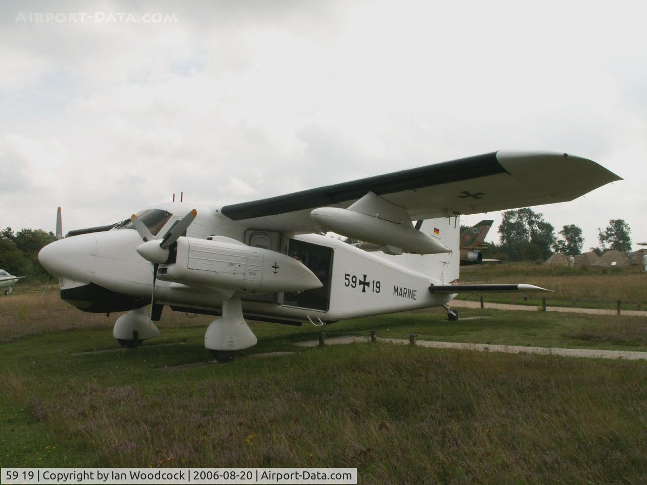 59 19, Dornier Do-28D-2 Skyservant C/N 4194, Dornier Do.28 D-2/Preserved Nordholz Aeronauticum