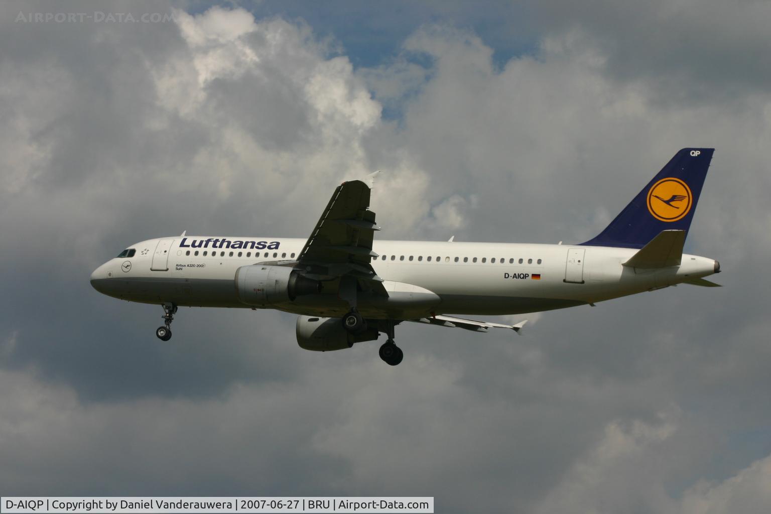 D-AIQP, 1992 Airbus A320-211 C/N 346, 