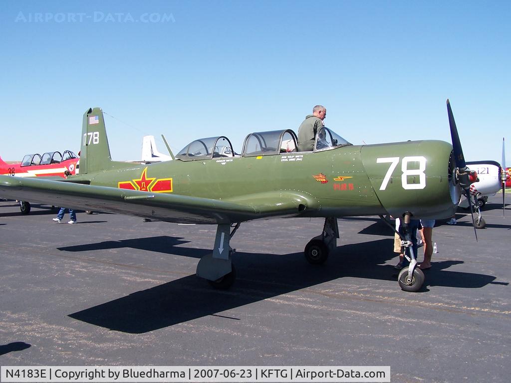 N4183E, 1966 Nanchang CJ-6A C/N 1832039, Starboard Front View