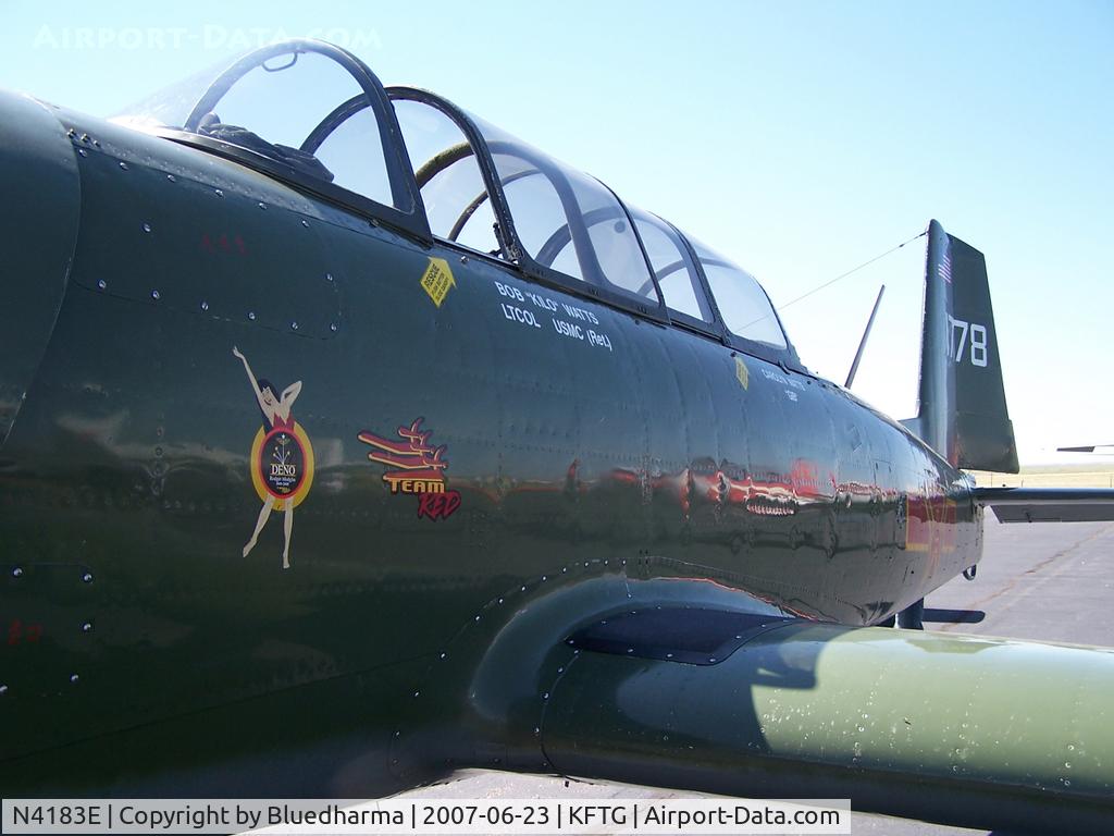 N4183E, 1966 Nanchang CJ-6A C/N 1832039, Port Front Fine Detail