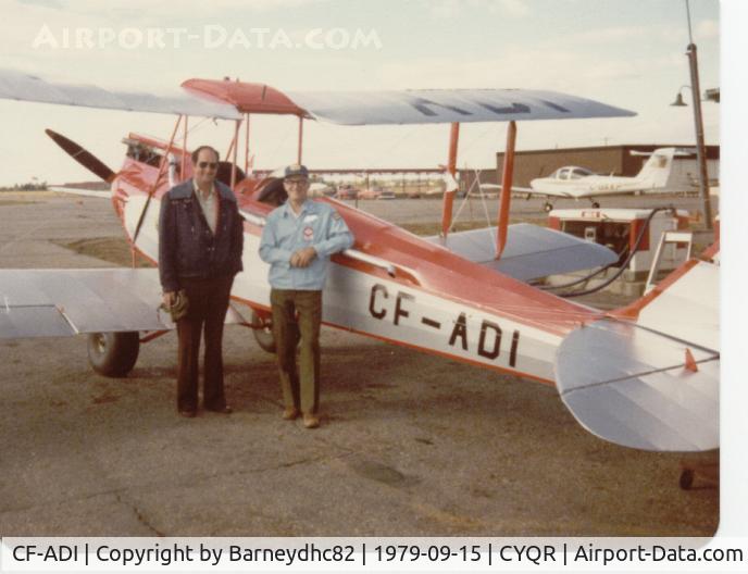 CF-ADI, 1929 De Havilland DH.60M Moth C/N 781, Restored 1929 Gipsy Moth DH60M