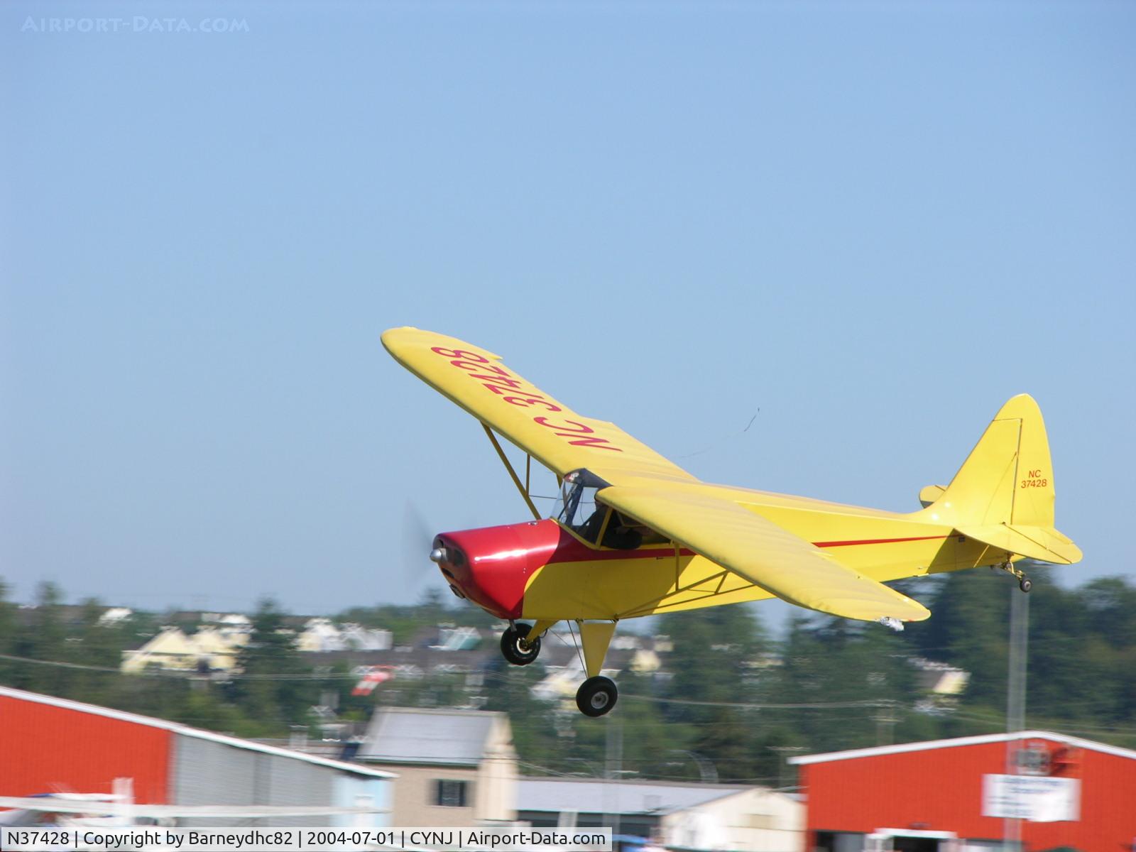 N37428, 1942 Interstate S-1A Cadet C/N 273, Kent Pietch, and his wacky flying