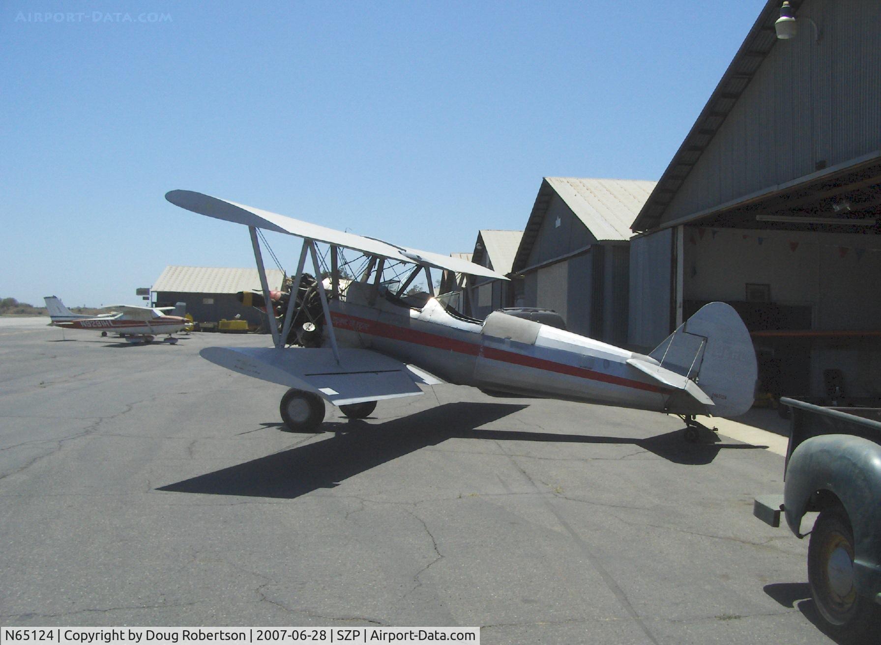 N65124, 1943 Boeing A75N1(PT17) C/N 75-1260, 1943 Boeing-Stearman A75N1 (PT17) 'Spirit of OPEC', P&W R-985 450 Hp
