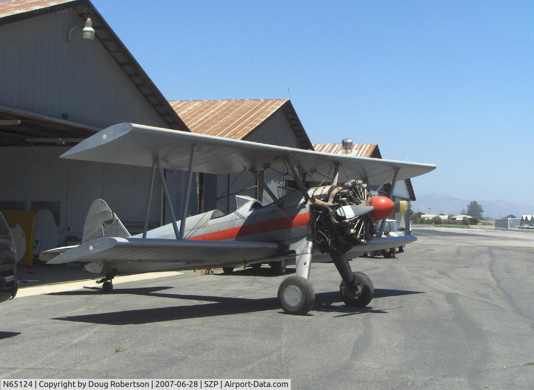 N65124, 1943 Boeing A75N1(PT17) C/N 75-1260, 1943 Boeing Stearman A75N1 (PT-17) 'Spirit of OPEC', P&W R-985 450 Hp