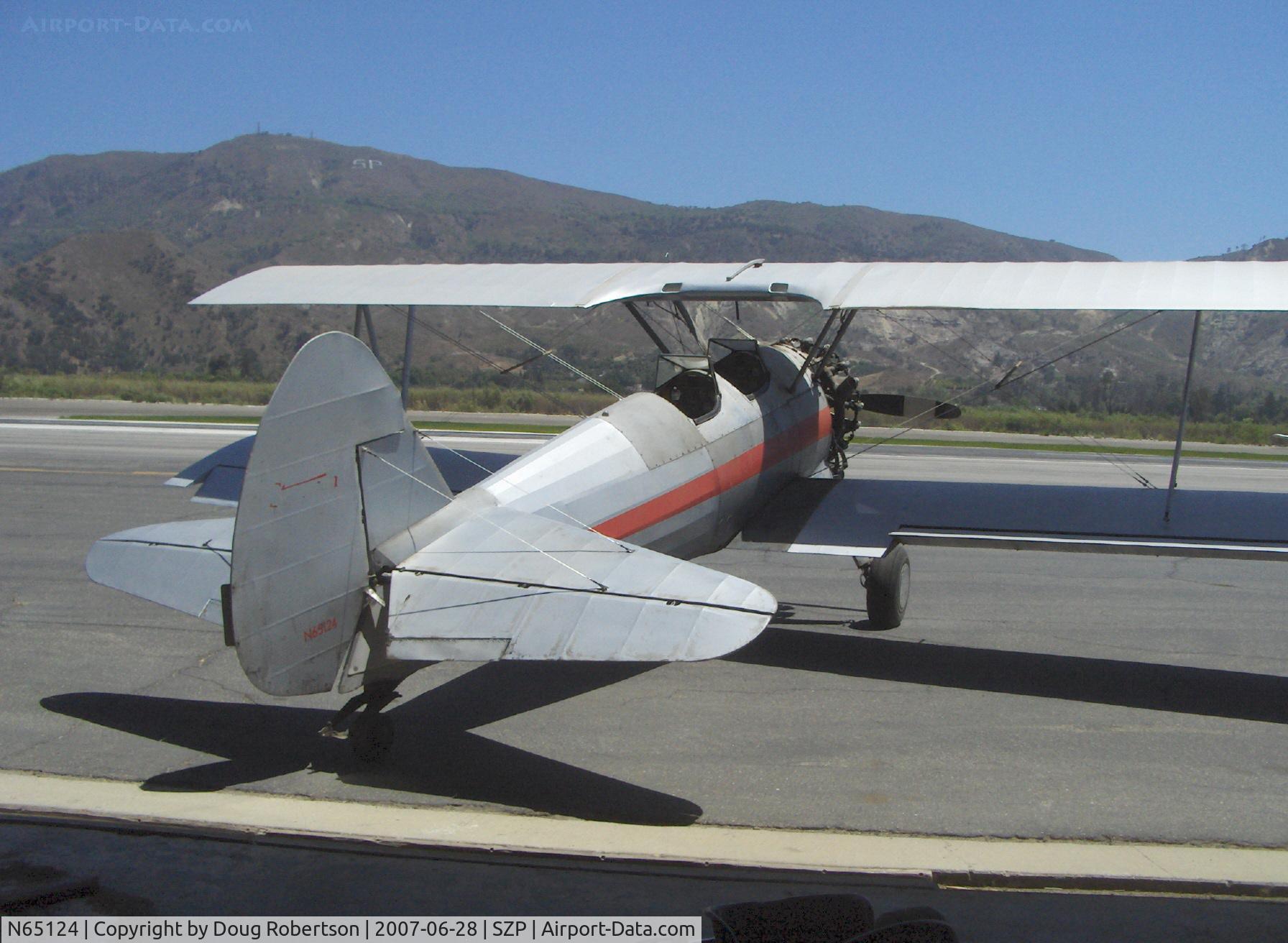 N65124, 1943 Boeing A75N1(PT17) C/N 75-1260, 1943 Boeing Stearman A75N1 (PT-17) 'Spirit of OPEC', P&W R-985 450 Hp