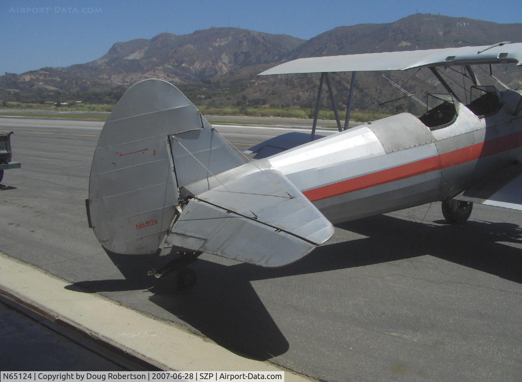 N65124, 1943 Boeing A75N1(PT17) C/N 75-1260, 1943 Boeing Stearman A75N1 (PT-17) 'Spirit of OPEC', P&W R-985 450 Hp