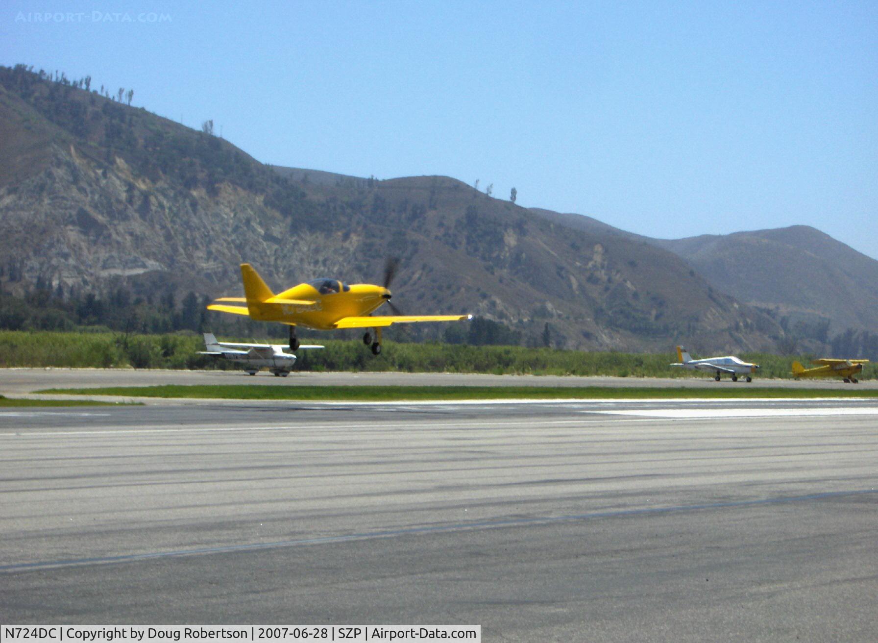 N724DC, 2005 Legend Aircraft Legend C/N 02, 2005 Gray/Sherick GRAY SPECIAL TURBINE LEGEND, Walter M-601D 724 shp turboprop, takeoff Rwy 22