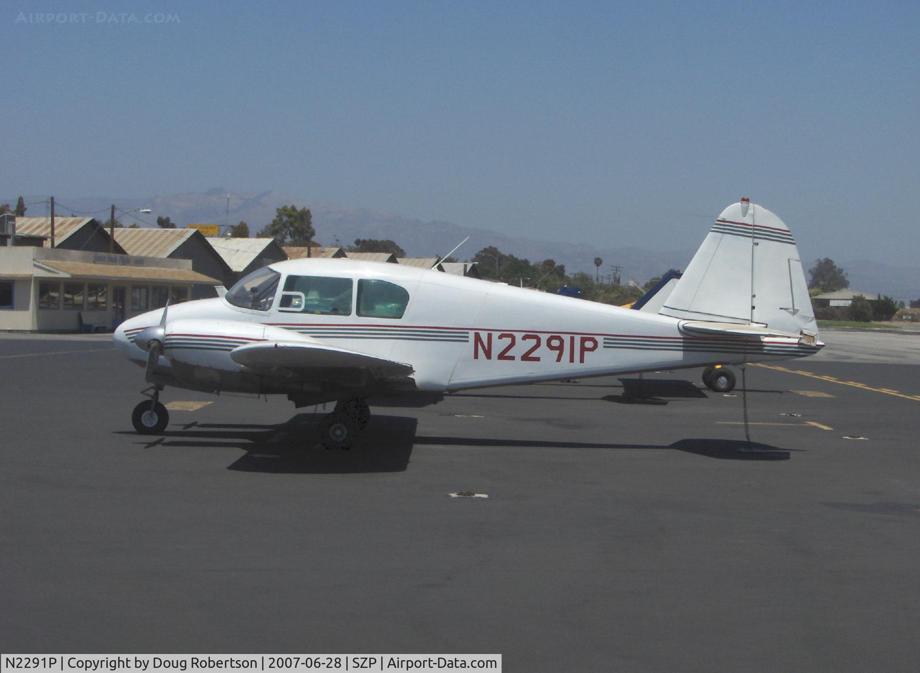 N2291P, 1957 Piper PA-23 Apache C/N 23-902, 1957 Piper PA-23-150 APACHE, two Lycoming O-320s 150 Hp each