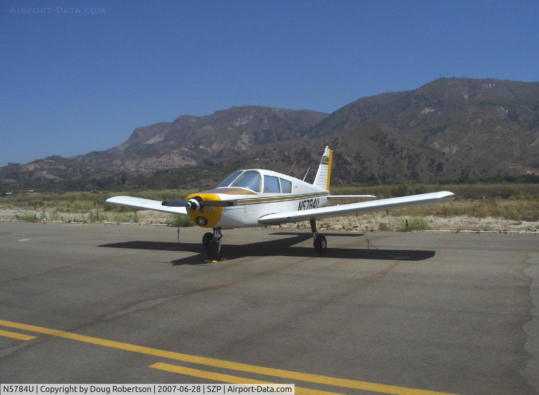 N5784U, 1970 Piper PA-28-140 Cherokee C/N 28-26608, 1970 Piper PA-28-140C CHEROKEE, Lycoming O-320-E2A 150 Hp