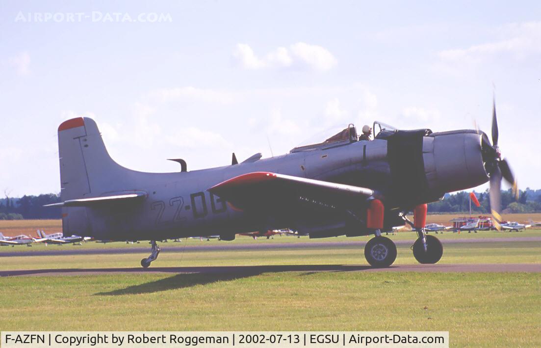 F-AZFN, Douglas AD-4N Skyraider C/N 7609, French Air Force 22-DG