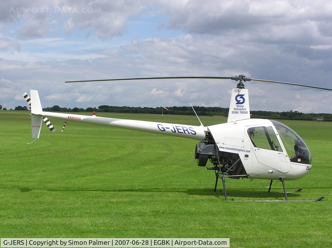 G-JERS, 1990 Robinson R22 Beta C/N 1610, R22 based at Sywell