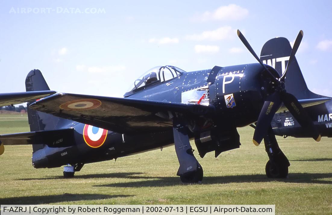F-AZRJ, 1948 Grumman F8F-2 (G58) Bearcat C/N D.1122, French Air Force colors.P.