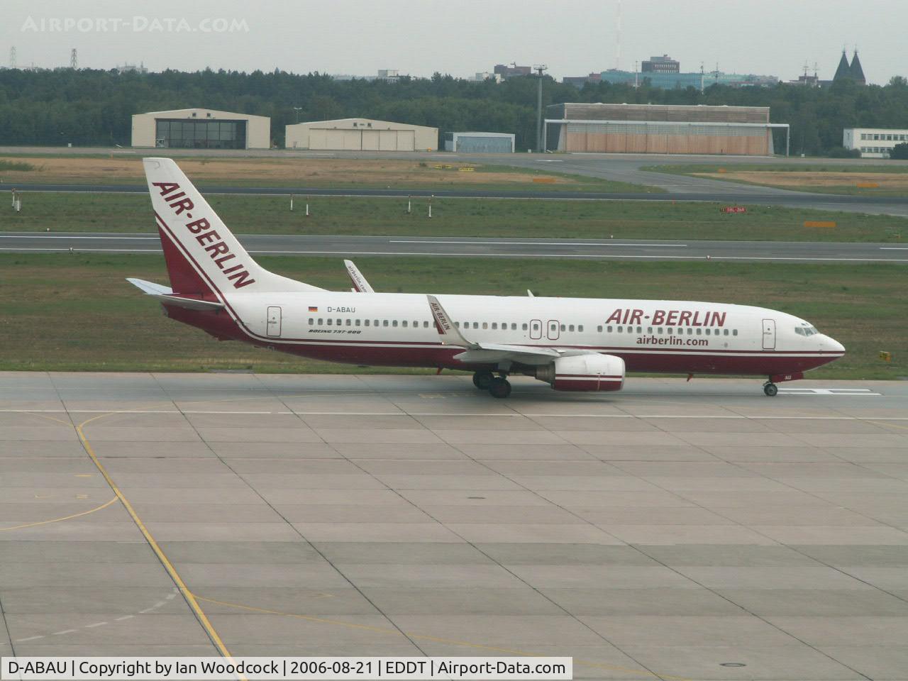 D-ABAU, 1999 Boeing 737-86J C/N 29121, B737-86J/Air Berlin/Berlin-Tegel