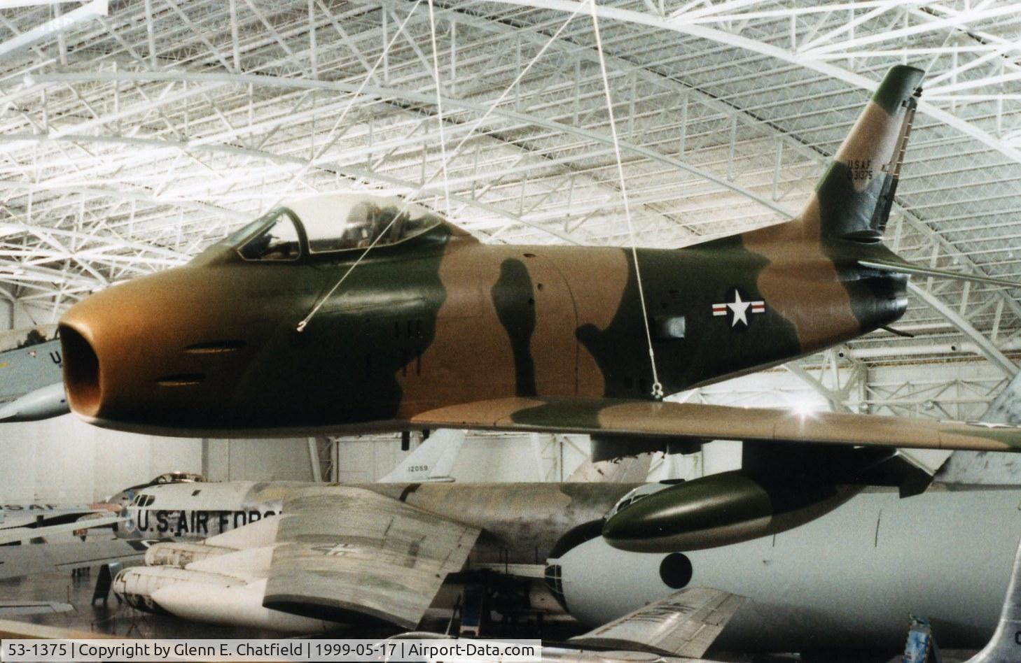 53-1375, 1953 North American F-86H-10-NH Sabre C/N 203-147, F-86H at the Strategic Air & Space Museum in Ashland, NE