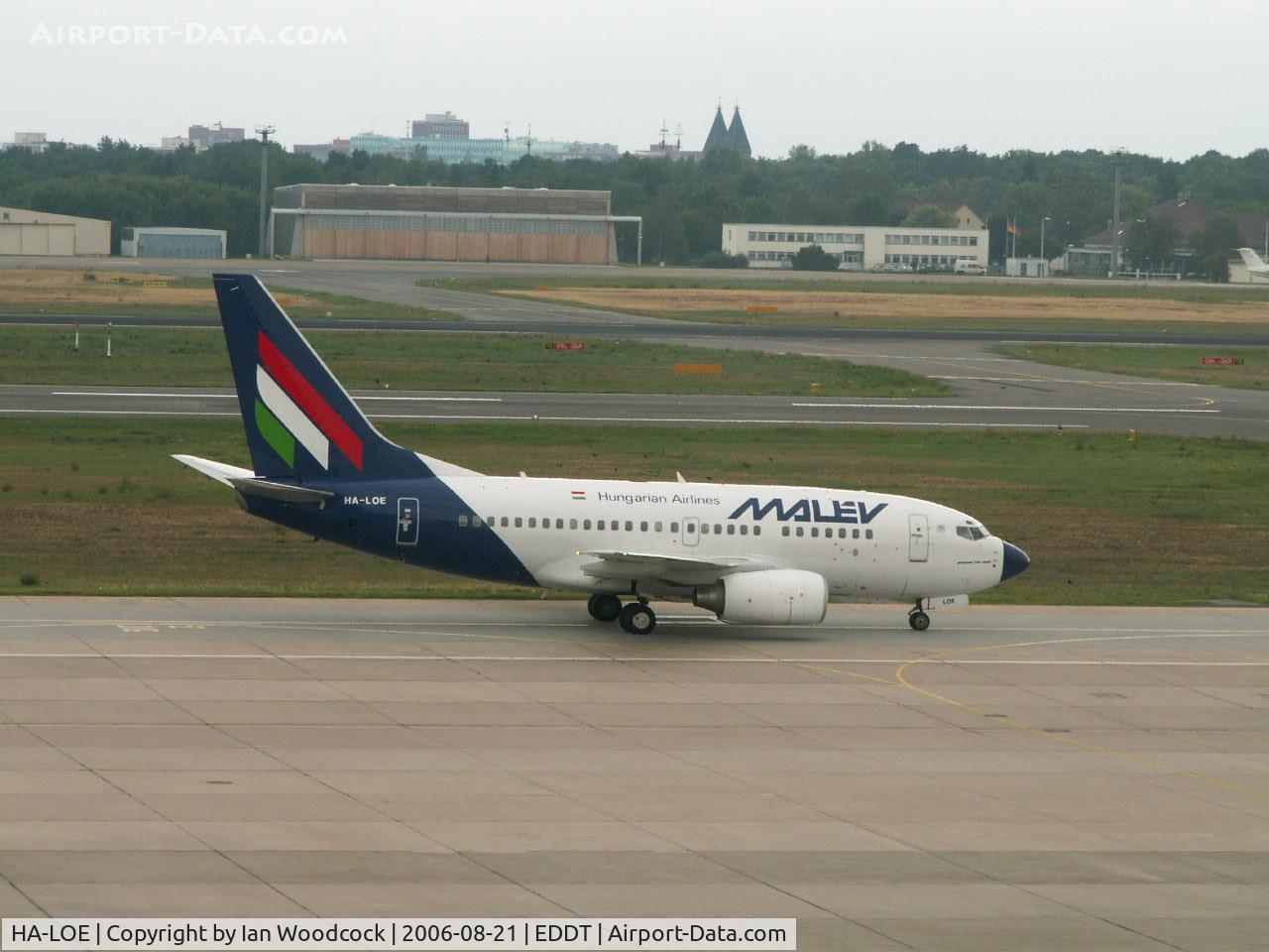 HA-LOE, 2003 Boeing 737-6Q8 C/N 28260, B737-6Q8/MALEV/Berlin-Tegel