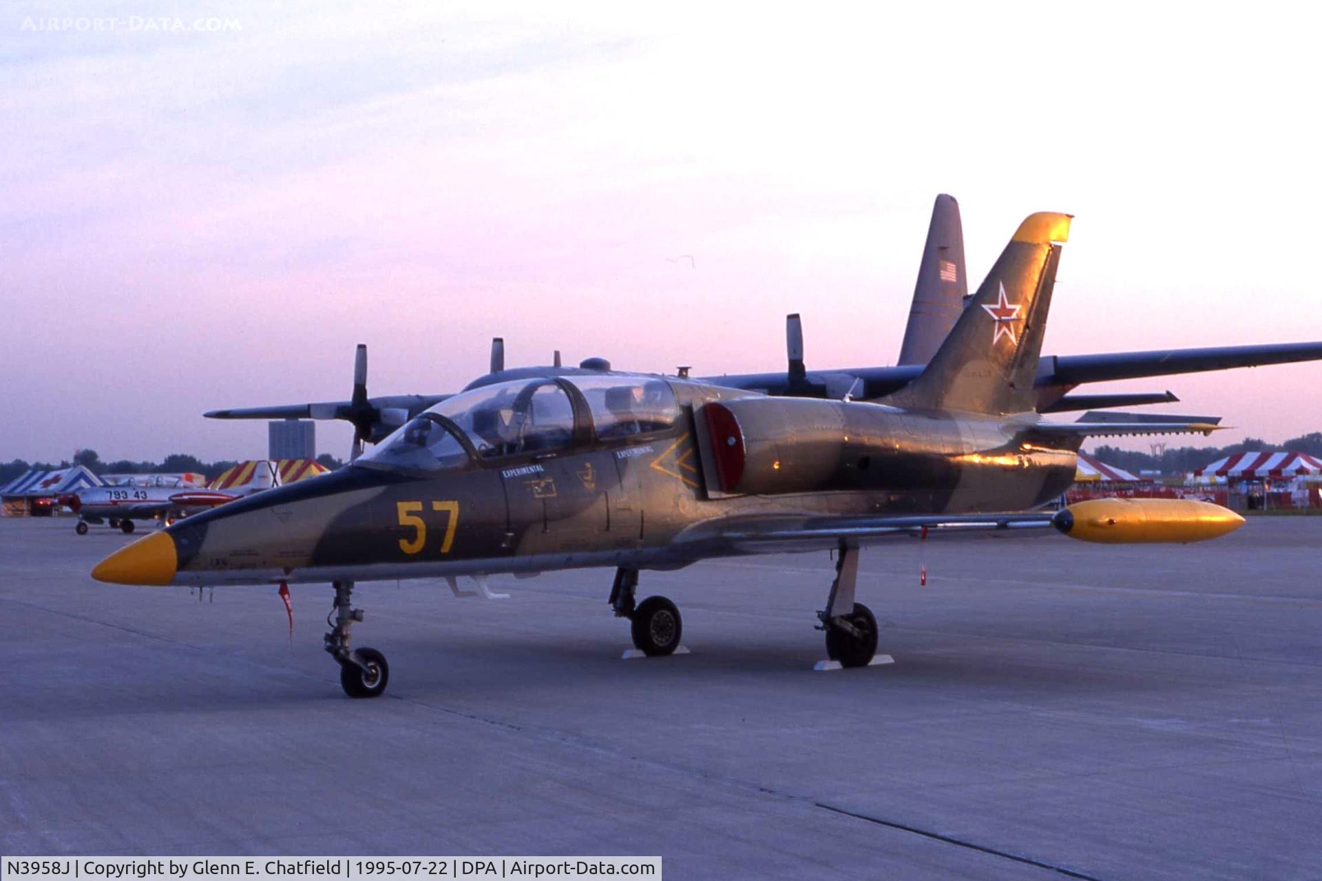 N3958J, 1984 Aero L-39C Albatros C/N 432827, L.39 at sunrise. 
